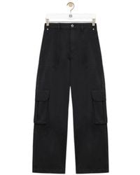 Loewe - Straight-Leg Cargo Trousers - Lyst