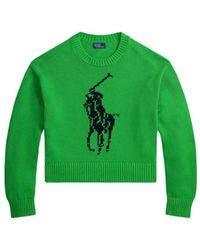 Polo Ralph Lauren - Big Pony Crewneck Jumper - Lyst