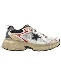 Golden Goose - Lightstar Mesh Low-Top Sneakers - Lyst