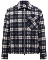 Moncler - Logo Patch Zip-Up Jacket - Lyst