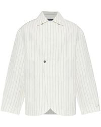 Jacquemus - Striped Collared Jacket - Lyst