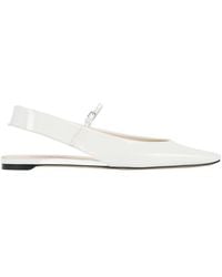 TOTEME - Totême Buckle Fastened Slingback Flats - Lyst