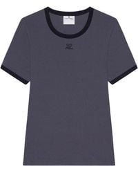 Courreges - Courrèges Heritage Crewneck T-Shirt - Lyst