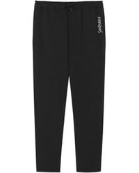 Saint Laurent - Logo-Embroidered Drawstring Striped Track Pants - Lyst