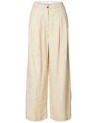 SELECTED - Casual Pants With Belt Loops - Lyst