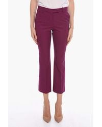 Ql2 - Single-Pleat Cropped Trousers - Lyst