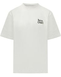 Barrow - Printed Crewneck T-Shirt - Lyst
