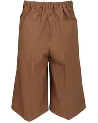 Barena - Amado Vion Pleated Bermuda Shorts - Lyst