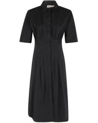 Semicouture - Short-Sleeved Shirt Dress - Lyst