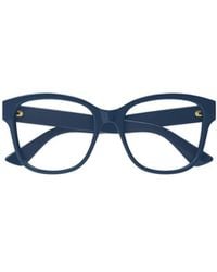 Gucci - Eyewear Rectangle Frame Glasses - Lyst