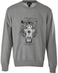 Just Cavalli - Round-Necked Printed Sweater - Lyst