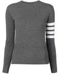 Thom Browne - 4-Bar Stripe Sweater - Lyst