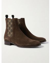 Gucci - Worn-Out Effect Ankle Boot - Lyst