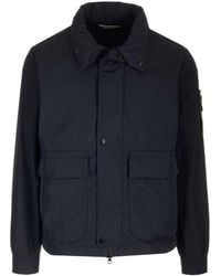Stone Island - Logo Patch Jacket - Lyst