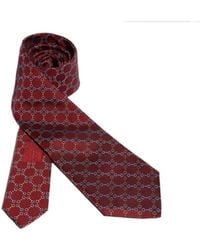 Gucci - Horsebit Silk Jacquard Tie - Lyst