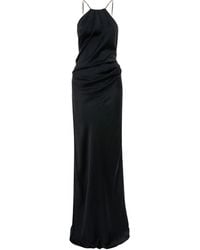 Victoria Beckham - Sleeveless Pleated Dress - Lyst