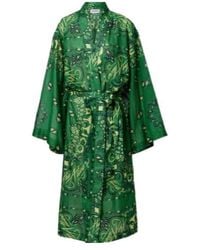 The Attico - Bandana Cotton Muslin Kaftan - Lyst