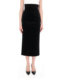Philosophy Di Lorenzo Serafini - High Waist Pencil Skirt - Lyst