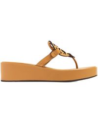 Tory Burch - Miller 25Mm Leather Slides - Lyst