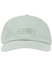 MM6 by Maison Margiela - Logo Embroidered Cap - Lyst