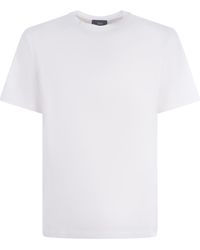 Herno - Logo Patch Crewneck T-Shirt - Lyst