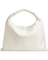 Bottega Veneta - Large Intrecciato Shoulder Bag - Lyst
