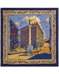 Ferragamo - Palazzo Spini-Feroni Print Shawl - Lyst