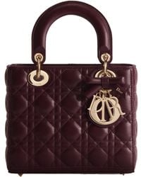 Dior - Small Lady Bag With Strap - Lyst