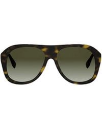 Fendi - Eyewear Pilot Frame Sunglasses - Lyst