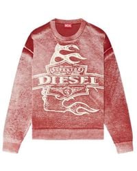 DIESEL - K-Belez Knitted Jumper - Lyst
