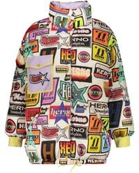Herno - Printed Reversible Puffer Jacket - Lyst