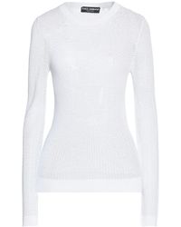 Dolce & Gabbana - Solid Lightweight Knit Sweater - Lyst