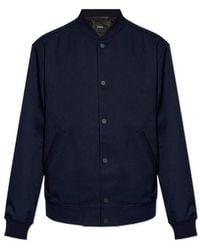 Theory - Button-Up Bomber Jacket - Lyst