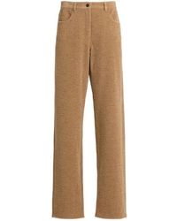 The Row - Clair Wide Leg Wool Blend Pants - Lyst