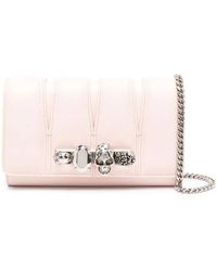 McQueen - The Slush Chained Clutch Bag - Lyst