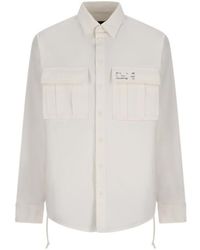 DSquared² - Long-Sleeved Drawstring-Hem Shirt - Lyst