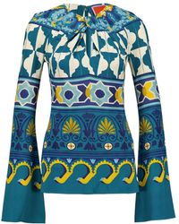 La DoubleJ - Superflare Blouse - Lyst