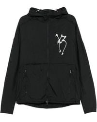 Y-3 - Graphic-Print Hooded Jacket - Lyst