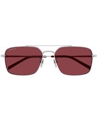 Gucci - Eyewear Specialized Fit Rectangular Sunglasses - Lyst