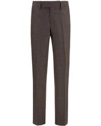 Lardini - Tailored Straight-Leg Pants - Lyst
