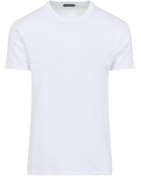 Tom Ford - Short Sleeved Crewneck T-Shirt - Lyst
