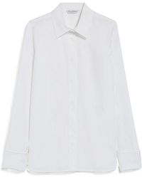 Max Mara - Cotton Logo Shirt - Lyst
