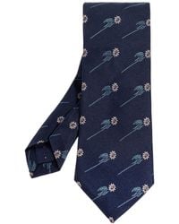 Paul Smith - Floral Printed Pointed-Tip Tie - Lyst