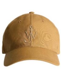 JW Anderson - Jw Anderson Logo Embroidered Curved Peak Cap - Lyst