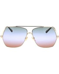 Chloé - Chloé Eyewear Square Frame Sunglasses - Lyst
