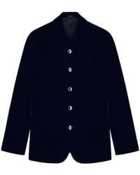 Giorgio Armani - One Shot Velvet Blazer - Lyst