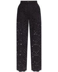 Dolce & Gabbana - Elastic Waist Casual Pants - Lyst