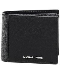 MICHAEL Michael Kors - Logo Lettering Bi-Fold Wallet - Lyst