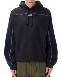 Stussy - Long-Sleeved Hooded Sweatshirt - Lyst
