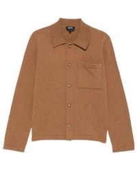A.P.C. - Buttoned Patch-Pocket Cardigan - Lyst
